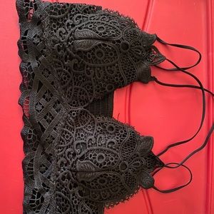 NWOT size medium bralette, wishlist brand